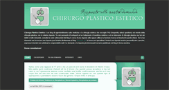 Desktop Screenshot of chirurgo-plastico-estetico.it